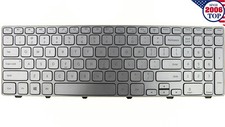 New US Sliver Laptop Keyboard with Backlit for Dell Inspiron 15 7537 0KK7X9 picture