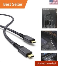 240W Thunderbolt 4 Cable 3.3Ft - Fast 40Gbps Sync for Stunning 8K/5K Displays picture
