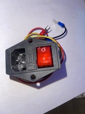 Original Used AC Power Inlet Switch Module for F13 L1800 DTF Printer picture