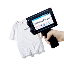 12.7mm Handheld Inkjet Coding Machine Button  Solvent Ink for Paper Plastic Wood picture