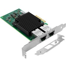 EUQVOS X540-T1 10G PCIe X8 Single Port RJ45 Server LAN Card Intel X540 Adapter picture