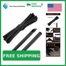 MECCANIXITY Braided Cable Sleeve 20ft-6mm Black picture