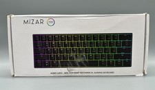 Mizar MZ60 Luna Mechanical Gaming Keyboard Gateron Brown Optical Switches, Wired picture