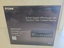 NEW D-Link DSR-250 8-Port Gigabit VPN Router picture