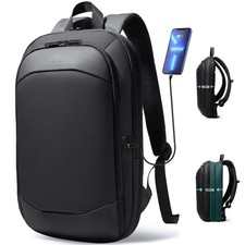 Business Backpack for Men 17 Inch,Slim & Expandable Waterproof 17 INCH, Black  picture