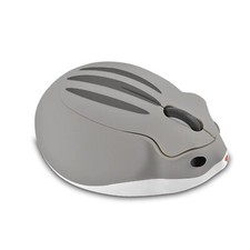 2.4GHz Wireless Mouse Cute Hamster Shape Less Noice Portable Mobile Optical 1... picture