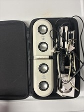 Logitech mm22 Portable Speakers – Retro with Case picture