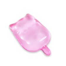 Gel Mouse Wrist Rest Pink Cat Support Pad Cute Silicone Cushion Anti-Slip picture