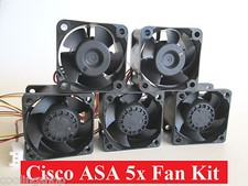 5 Pack Replacement Fans for ASA5505 ASA5510 ASA5520 ASA5540 ASA5550 Complete Kit picture