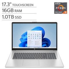HP 17-cp3155cl 17t Silver Laptop PC 17.3