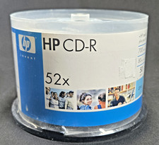 HP CD-R 50 Pack, 700 MB Data or 80 Minutes Music, 52x Write Speed - NEW picture