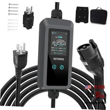 Level 1 EV Charger - 2.8 Inch LED Touch Screen, 110V/240V 25FT picture