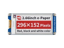 2.66inch E-Paper E-Ink Display Module B 296*152 Red/Black/White Three-Color SPI picture