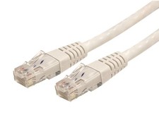 Startech IT C6PATCH8WH Cat6 Patch Cable 8ft RJ45 M-F White picture