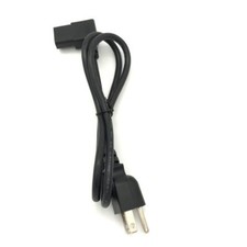 3 FT RIGHT ANGLE AC POWER SUPPLY CORD CABLE PLUG FOR MICROSOFT XBOX 360 ADAPTER picture