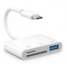 USB C SD Card Reader for iPhone 17e 17 16 15 Pro Max C picture