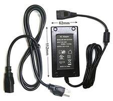100-240V AC to 12V DC Power Supply with 4 Pin Molex (5A / 5000mA) Black  picture