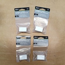 (4pack)Commercial Electric In-Line Ethernet Cord Coupler White DAPCCW-E-1 picture