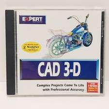 Vintage Expert Software CAD 3-D (PC CD-ROM, Windows 95/3.1)   picture