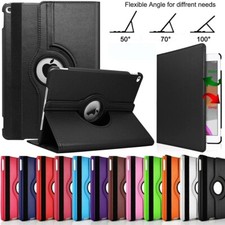 For iPad 10.9/10.2/9.7 inch Flip Case Rotating Stand Cover 5/6/7/8/9/10th Gen picture