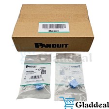 For Panduit NetKey NK688MBU Cat6 Keystone Jack Blue Module BOX OF 50 picture