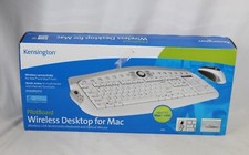 Kensington 64382 PilotBoard Wireless USB Desktop for Mac With Mouse - NEW Unused picture