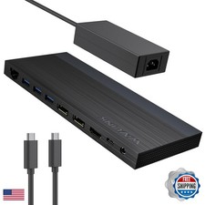 WAVLINK UMD01RPRO Docking Station, Dual DisplayPort, HDMI, Single 4K@144Hz picture