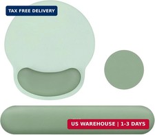 MOSISO Wrist Rest Support for Mouse Pad&Keyboard Set, Antique Green picture