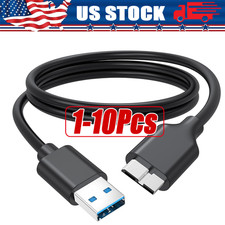 Micro USB 3.0 Cable High Speed Data SYNC For HDD External Hard Drive LOT picture