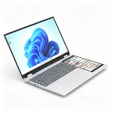 Intel N150 Dual-Screen Notebook 15.6
