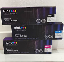 EZ Ink Compatible TN221 TN225 Toner Cartridges Black/Cyan/Magenta for Brother picture