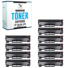 CMYi 10PK Replacement 78A Combo Pack Toner Cartridges for HP LaserJet Pro P1566 picture