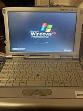 Fujitsu FMV-BIBLO LOOX S73AW Vintage Mini Laptop Windows XP Japanese Working picture