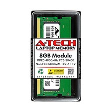 A-Tech 8GB RAM Replacement for CT8G48C40S5 | DDR5 4800MHz PC5-38400 CL40 SODI... picture