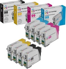 LD Replacement Ink for Epson T098 T099 8 Set T098120 T099220 T099320 T099420 picture