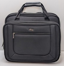Solo New York “Bryant” Rolling Carry On Laptop Professor Teacher Bag Luggage picture