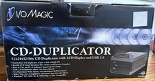 I/O Magic IOM-DM2 CD Copier Stand Alone 2 Drive Optical Duplicator USB 2.0 52x picture