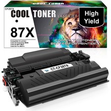 1PK CF287X Toner Cartridge for HP 87X LaserJet Enterprise M506 M501n M501dn picture