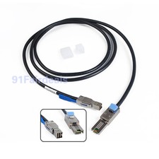 For Dell PowerVault MD1220 External Mini-SAS Cable SFF-8088 To SFF-8644 YJXMR picture