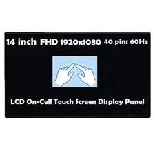 NV140FHM-T0A Laptop LCD Touch Screen 14
