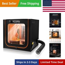 Multifunctional Large Resin 3D Printer Enclosure with Ventilation Kit LED Lig... picture