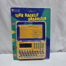 Vintage Oregon Scientific DB-139 12KB Organizer HiGlow Backlit New Sealed picture