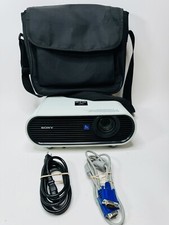 Sony VPL-EX50 XGA Conference Room Projector with carrying case and cables picture