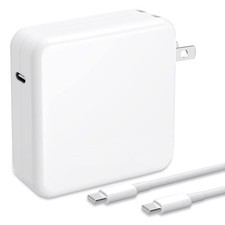 JEIBAO Mac Book Pro/Air Charger - 100W USB C Fast Compatible White picture