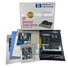 HP JetDirect J2550B Internal Print Server Card 10Base-T MIO Open Box Complete picture