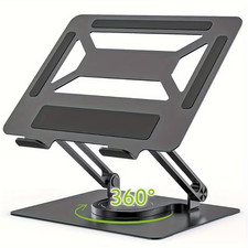 Adjustable Laptop Stand 360° Rotating Foldable Ergonomic Desk Riser picture