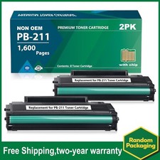 2PK PB211 High Yield Toner Cartridge Set for P2500W M6500NW M6550NW M6600NW 211 picture