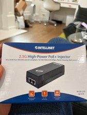 Intellinet IPI-30-2.5G 561570 2.5G High-Power PoE+ Injector picture