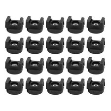 20Pcs Magnetic Cable Zip Tie Base Multi purpose Cable Ties Mount Wire Clips Base picture