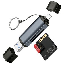 New SD Card Reader USB C Dual Slots USB 3.0 Type C to Micro SD Card Adapter picture